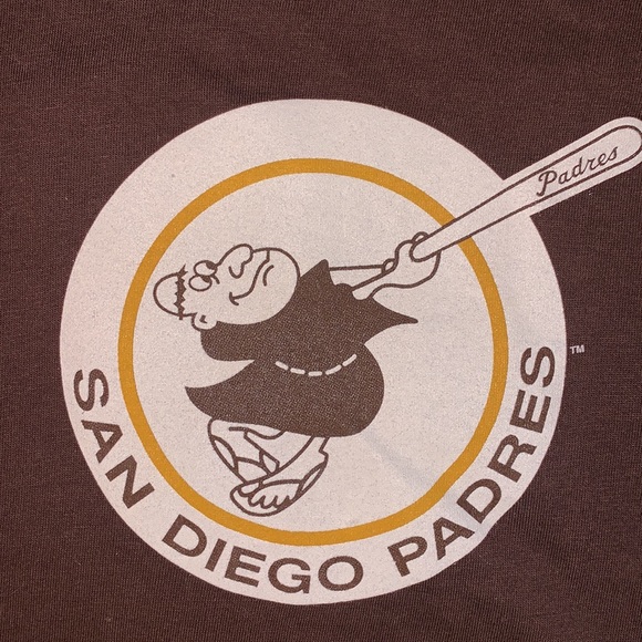 Moonlight Graham Retro San Diego Padres t-shirt. Size L - Picture 2 of 3
